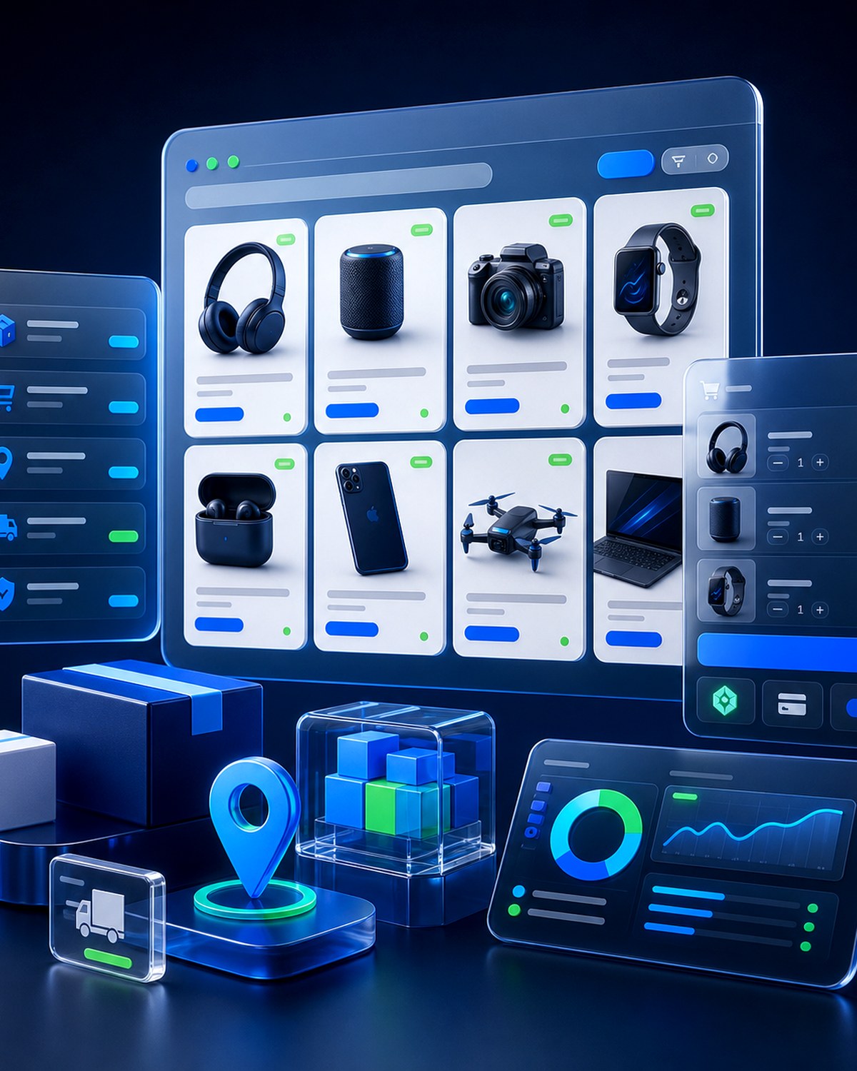 Operacao de ecommerce local com BLM TECH