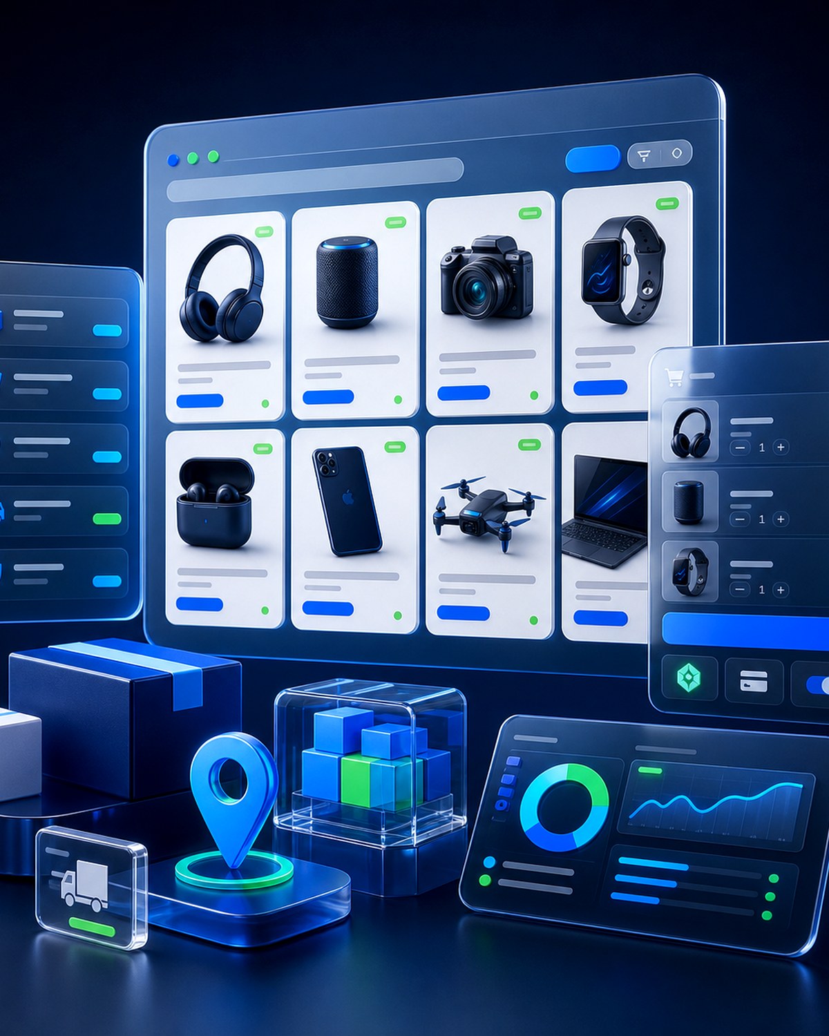 Produto de exemplo em ecommerce local